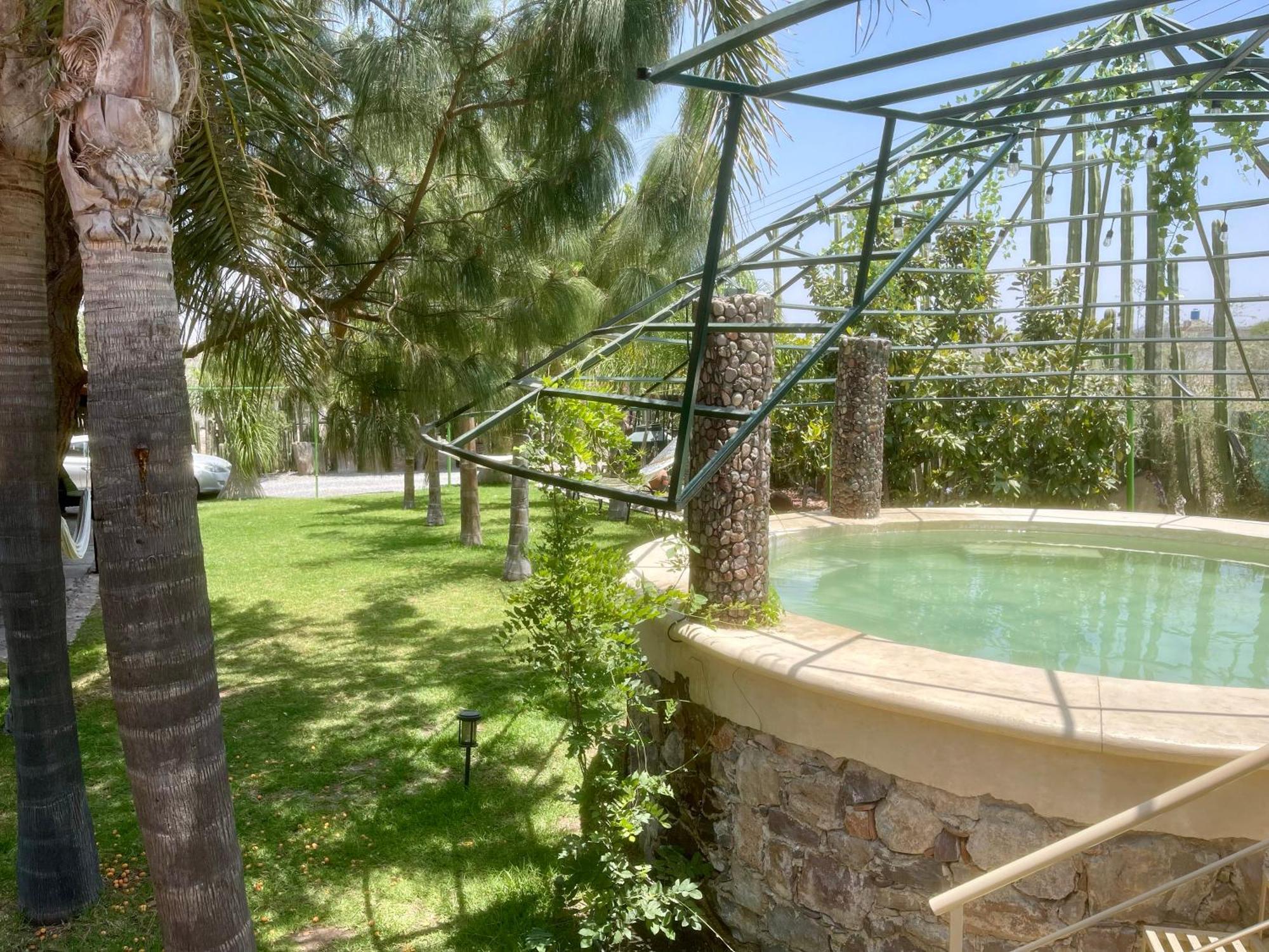 Cabana Magnolias Con Albercajacuzzi Tequisquiapan Bagian luar foto